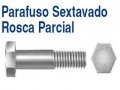 Parafusos Sext. Rosca Total Ferro e Ao - Polegada e Milimetro
